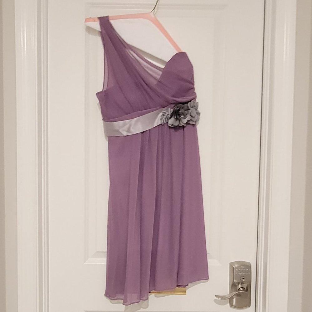 Elegant Lavender Cocktail Dress (Size 6)